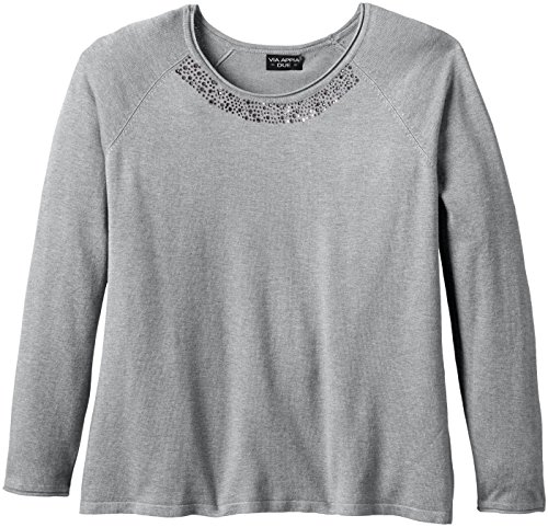 Via Appia Due Pullover Rundhals mit