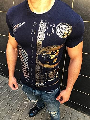 Philipp Plein Men's t-Shirt Blue