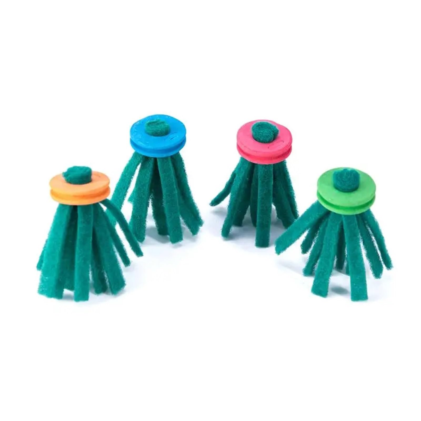 Vnakrny Fish Spawning Mops 50Pcs Wear Resistant Fish Spawning Mop Safe Breeding Egg Collector Random Color