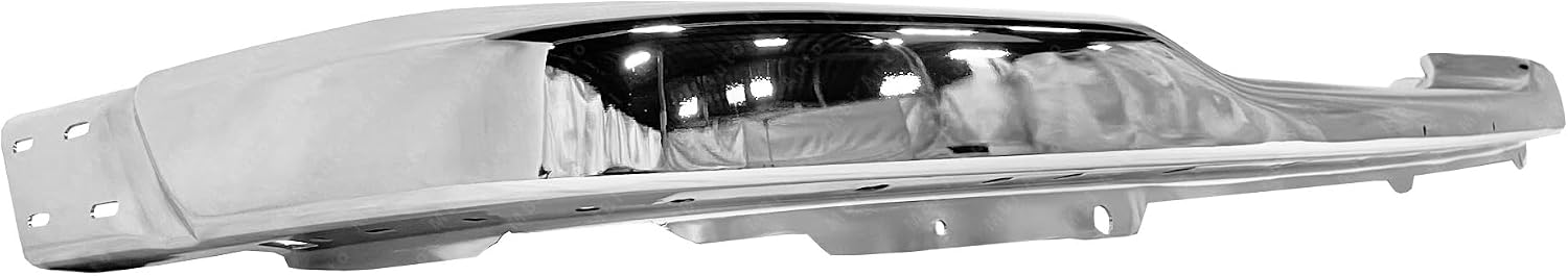 BUMPERS THAT DELIVER - Chrome, Steel Front Bumper Face Bar Compatible with 2001-2005 Ford Ranger XLT FX4 w/Fog 01-05, FO1002368