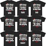 DT POD Most Likely Family Matching Christmas Shirts, Funny Christmas Movies Group Shirts