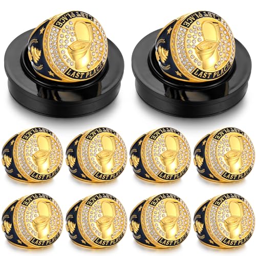 Highergo 10pcs Football Soccer Volleyball Baseball MVP Golf Championship Trophy