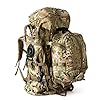 MT Military Army Large Rucksack with Detacheable Tactical Assault Backpack, Hydration Pack, Padded Shoulder Straps and…