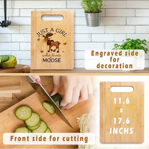 Tabla de cortar de bambú rectangular con mango miniatura 2