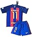 Messi #10 FC Barcelona 2015/2016 Home Jersey & Shorts for Kids
