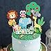 Decori 3d per torta a tema Animali, Decorazioni Torta Animali Della Giungla,per bambini, per torte, cupcake, per compleanni e feste