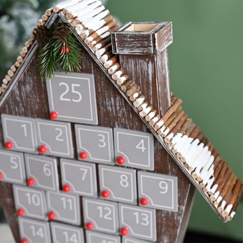 Calendrier de l'Avent en bois réutilisable pour éviter le gaspillage de Noël - 4