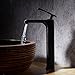 Produktbild Bijjaladeva Wasserhahn Bad Wasserfall Mischbatterie Waschbecken Keramik Ventil Armaturen Wasserhahn Schwarze Hähne Voll Messinghähne Kalten Wasserhahn Square Faucet Single Handle F