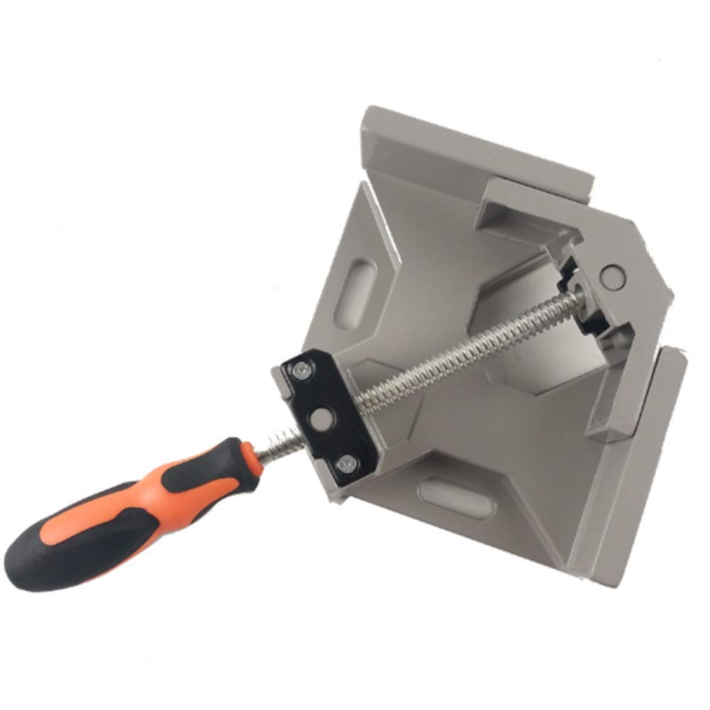 Pince à angle droit avec poignée unique et étau réglable en aluminium robuste