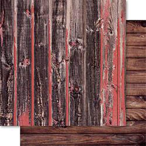 Bella! iWood Double-Sided Cardstock 12"X12"-Version 12.0