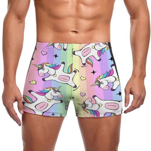 Maillot de bain licorne homme pour s'amuser à la plage cet été