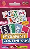 PLAY TO LEARN - PRESENT CONTINUOUS - JOGO DE CARTA