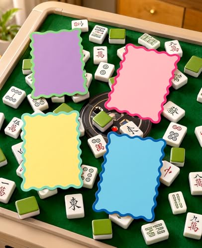 Set 8 cartas para mezclar y leer Mahjong miniatura 5