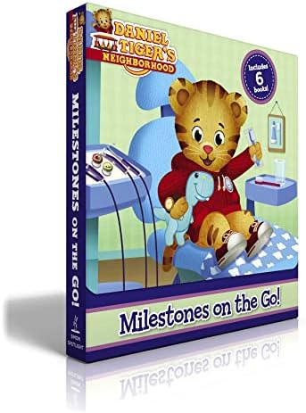 Milestones on the Go! (Boxed Set): Daniel Gets His Hair Cut; Daniel Goes to the Dentist; Daniel's First Day of School; Daniel Learns to Ride a Bike; Naptime in the Neighborhood; Mom Tiger's New Job