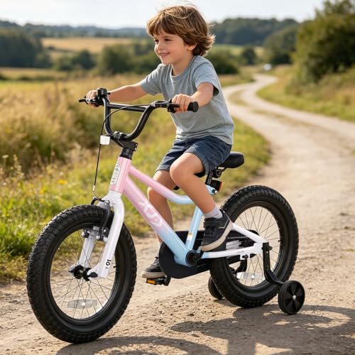 Image of XJD 12 14 16 inch Kids Bike BMX Style Bicycle for 3-10 Years Old