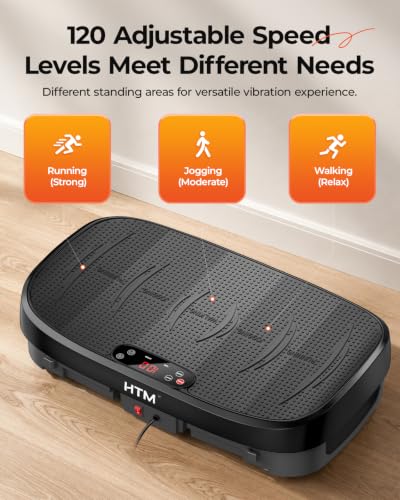 HTM Vibration Plate Exercise Machine - 46.23 w/ Code + 49% Off Code A78JFS5W - image 7