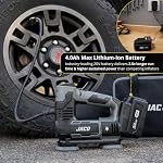 JACO 20V Cordless Tire Inflator Portable Air Compressor Car Air Pump - Image 2