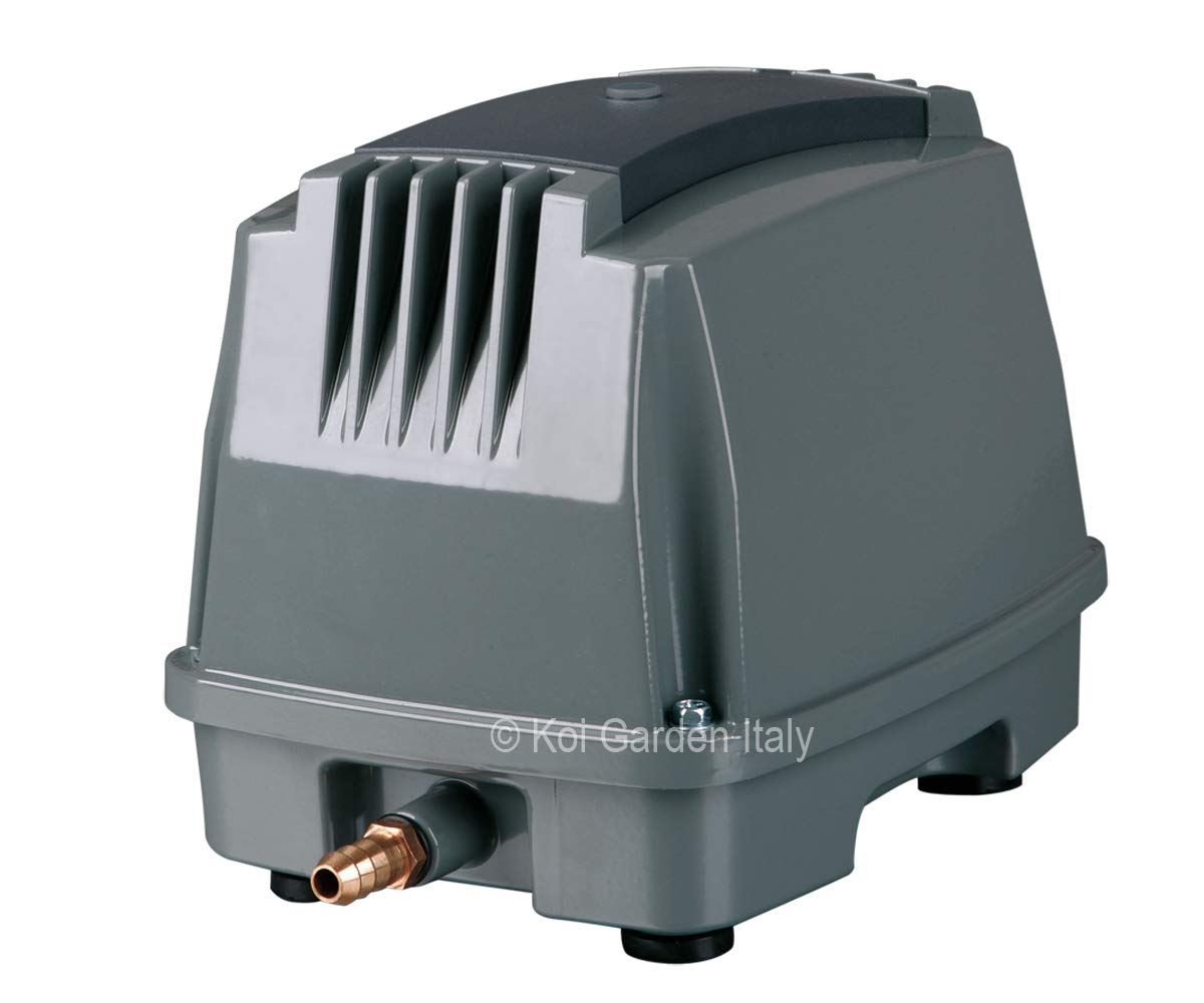 Hailea Pompa ad Aria ossigenatore per Acquario e laghetto HAP100, Fino a 6000 l/h, Pompa a Membrane