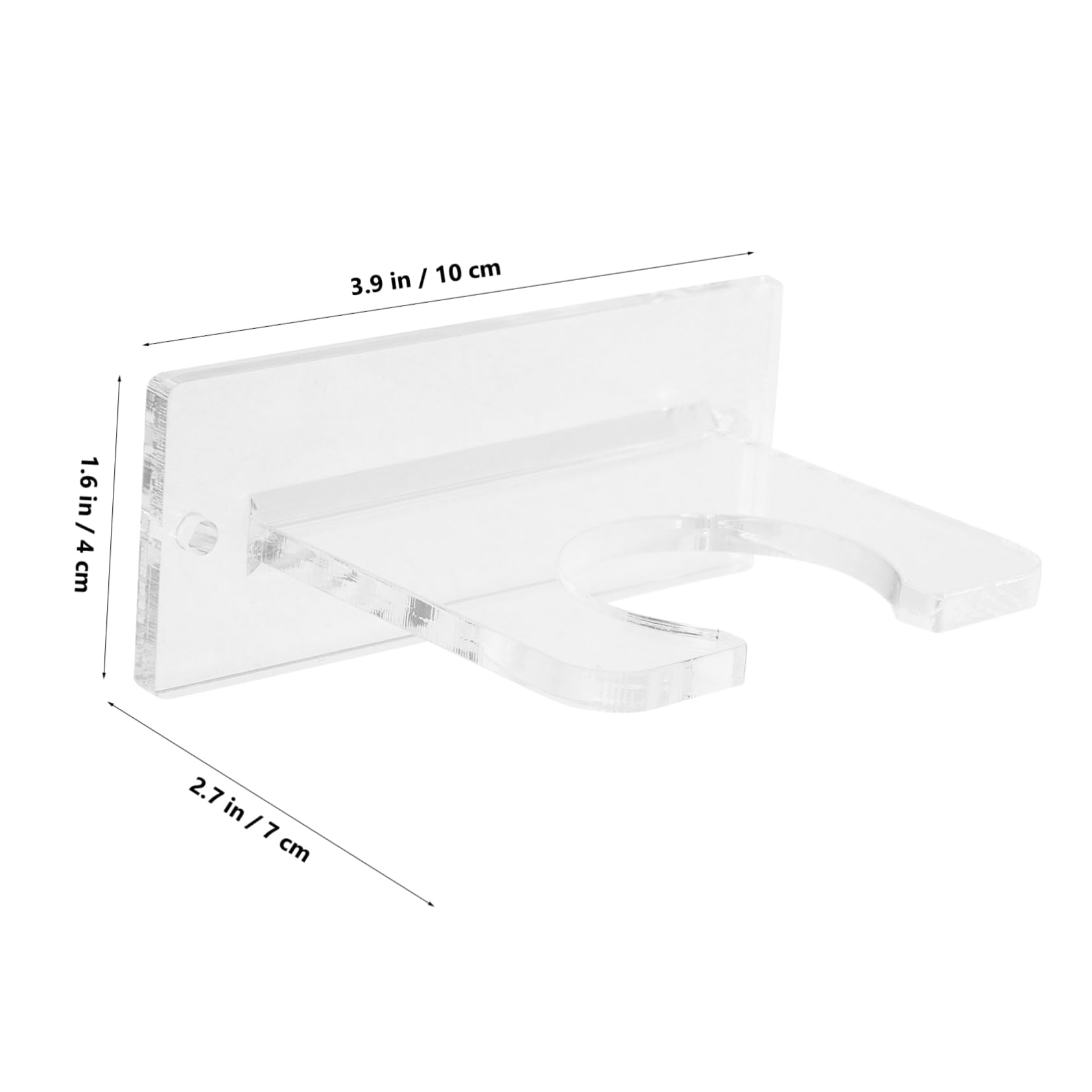 GRIRIW Acrylic Baseball Bat Holder Wall Mount Vertical Softball Storage Rack Transparent Bat Display Stand Easy Installation Sports Enthusiasts