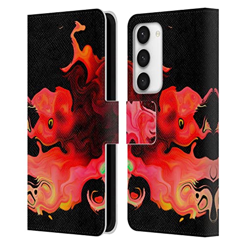 Étui portefeuille Galaxy S23 5G Haroulita Dragon en cuir