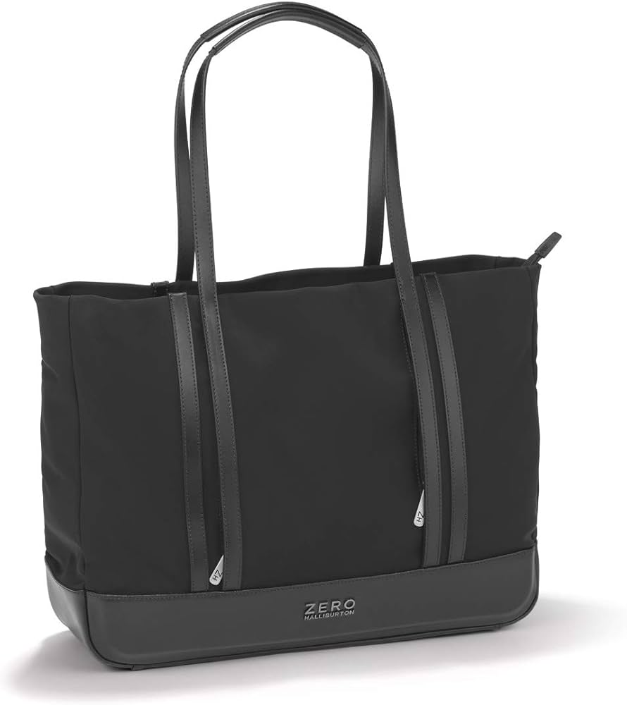 ZERO HALLIBURTON ブラック Amazon.com: ZERO Halliburton The Journal Soft Nylon Travel Bag