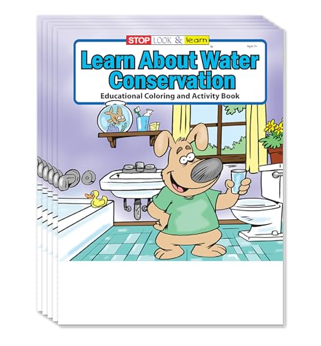 ZOCO – Water Conservation Coloring Books (50 Bulk Pack, Without