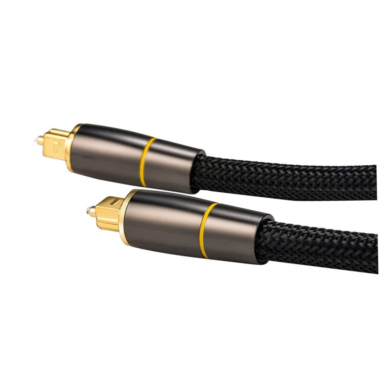 Câble Audio Optique Numérique 10m en Fibre Optique Noir