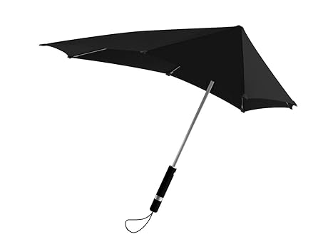 【未使用】センズ アンブレラ　SENZ Original センズ傘　ブラック senz umbrellas 傘 耐風 長傘 雨傘 UVカット 晴雨兼用 強風