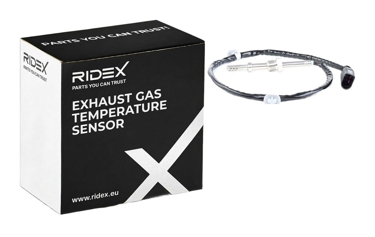 RIDEX 3938E0076 Sensor temp. gas escape Compatible con AUDI A4 B8 Avant 8K5