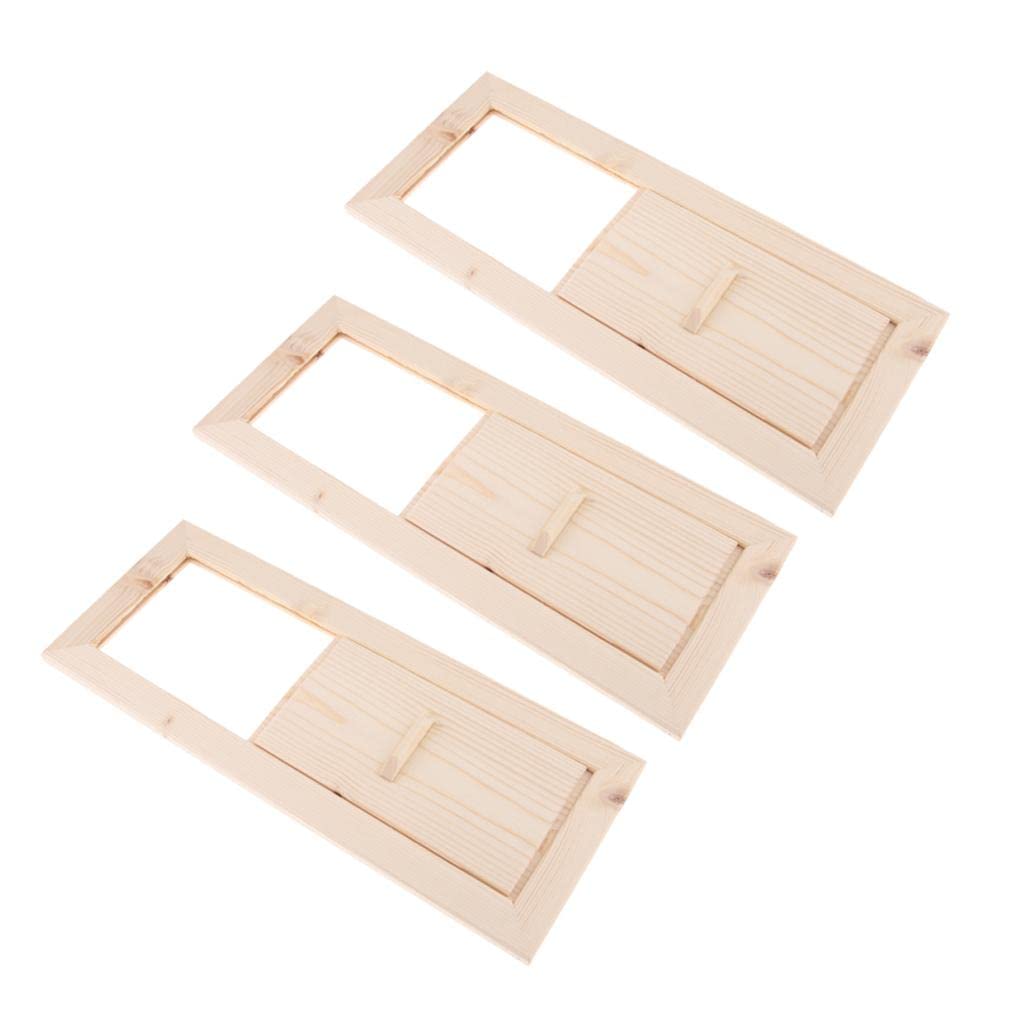 MERISHOPP® 3 Pieces Cedar Sauna Air Ventilation Panel, 13x5.1inch, Sauna Accessories|Home & Garden | Yard, Garden & Outdoor Living | Pools & Spas-picture-21