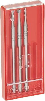 Proxxon 28752 Set of Tungsten Carbide Cutter, 3-Piece