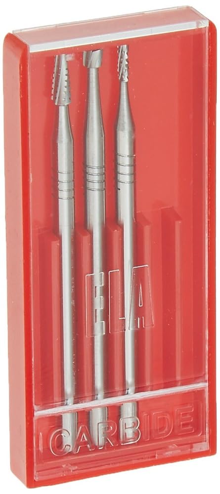 Best Price Square MILLING SET, TUNGSTEN CARBIDE, 3PC 28752 By PROXXON