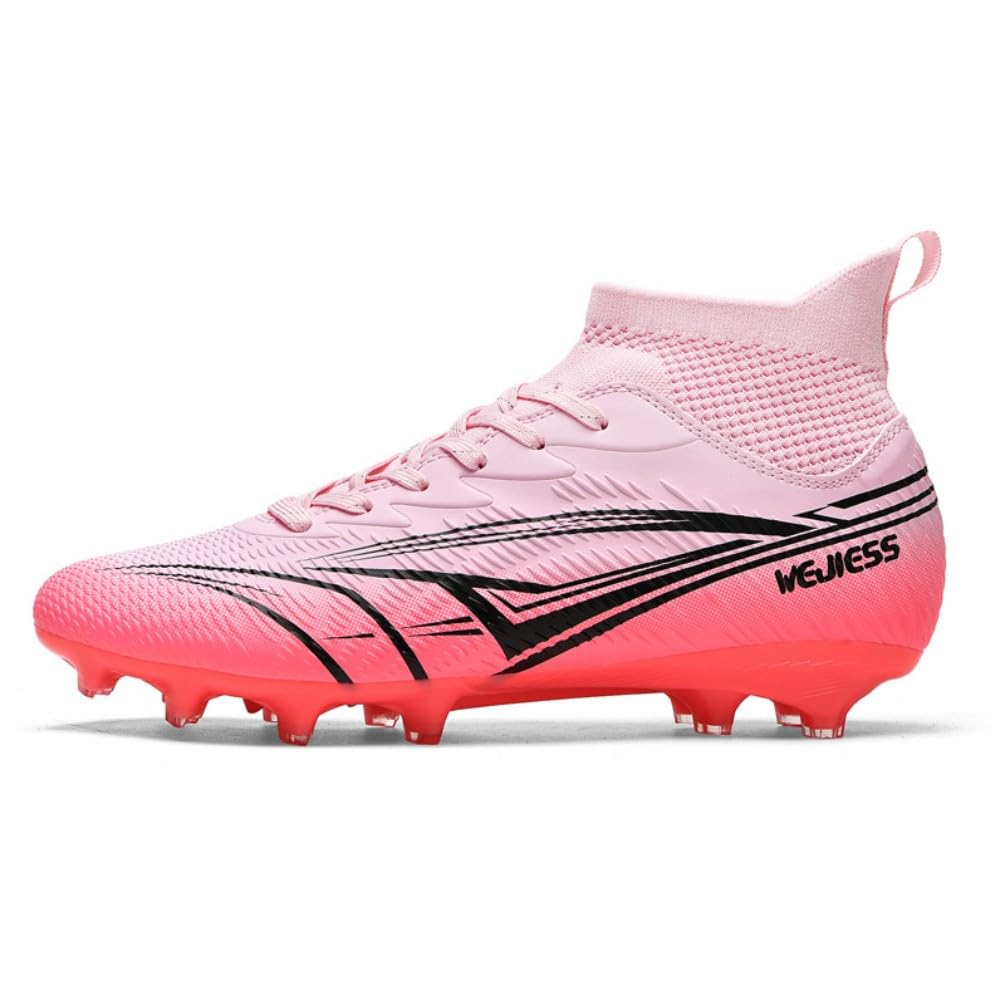 Fußballschuhe Herren High Top Jugendliche Athletics Trainingsschuhe Outdoor Sport Professionelle Kinder Fussballschuhe Kunstrasen Football Shoes Fußball Stiefel Unisex