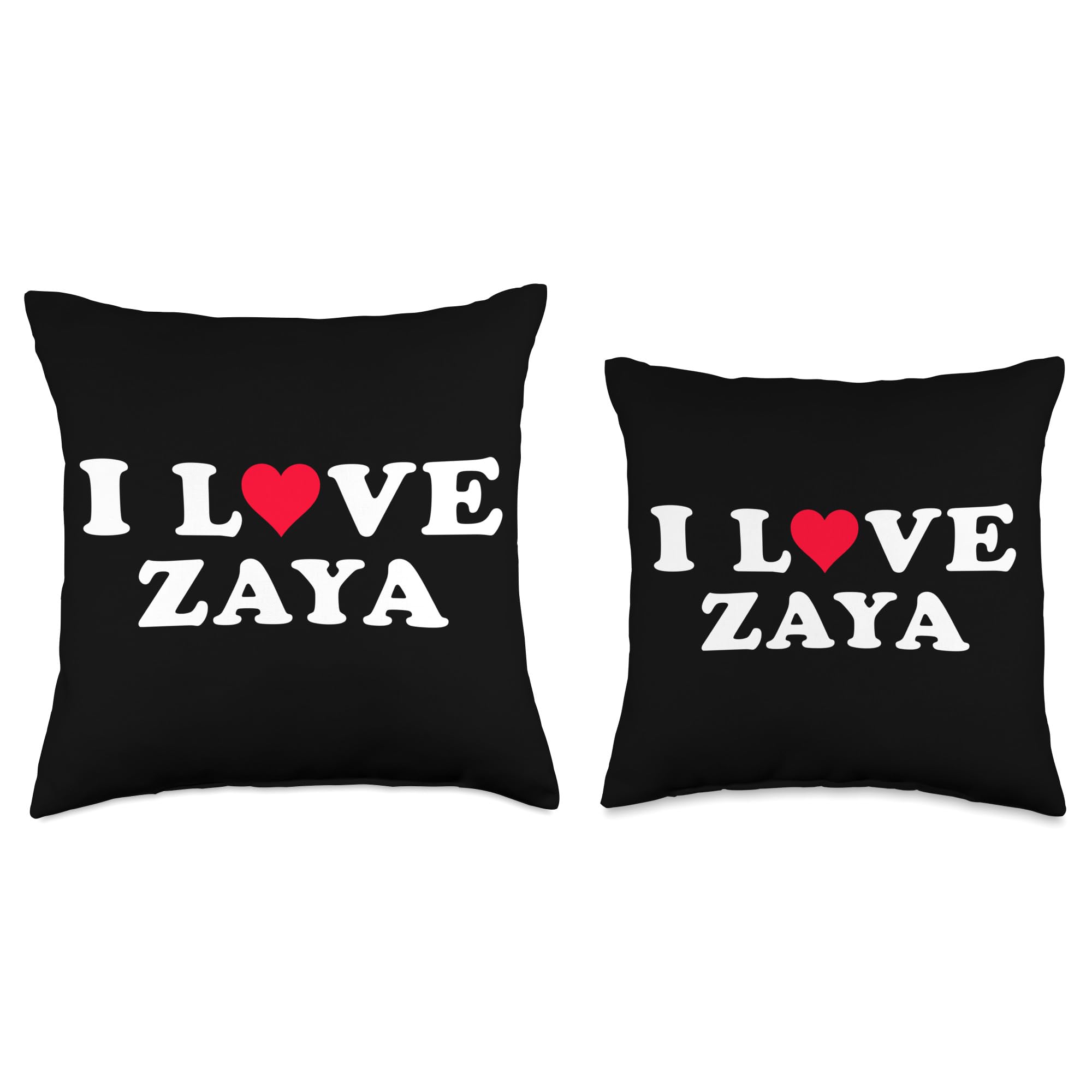 Amazon.com: I Love Zaya Shirt For Girlfriend Boyfriend I Love