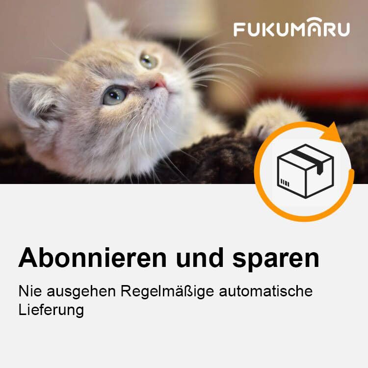 FUKUMARU Tofu Katzenstreu 10.8kg, schnell klumpstreu für Katzen, Gemischtes Maispellets, Staubfrei und Leicht klumpend, Geruchskontrolle, spült in der Toilette, Geringe Rückstände