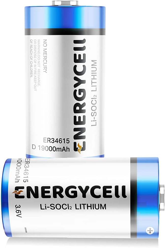EnergycellEr34615 D Size Lithium Battery 3.6V