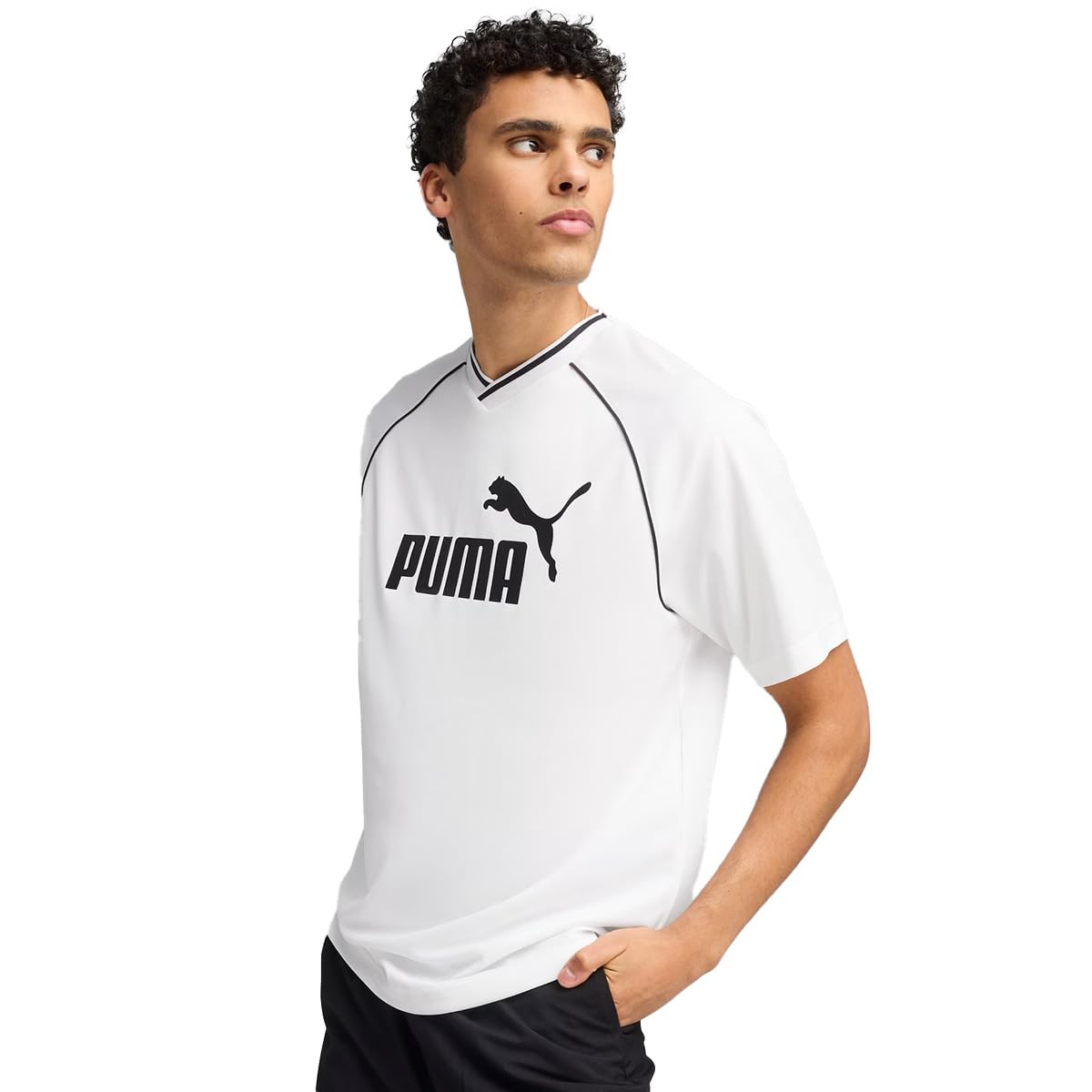 ESS Football Jersey PUMA Black Formalar Erkek