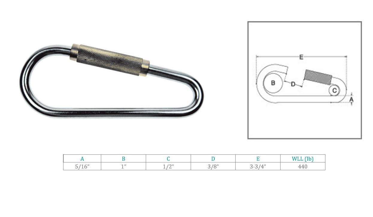 Prolinemax Marine Boat T304 Stainless Steel 5/16