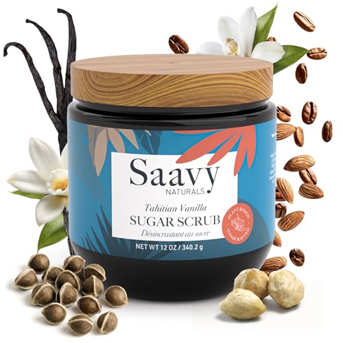 Saavy Naturals Tahitian Vanilla Body Scrub