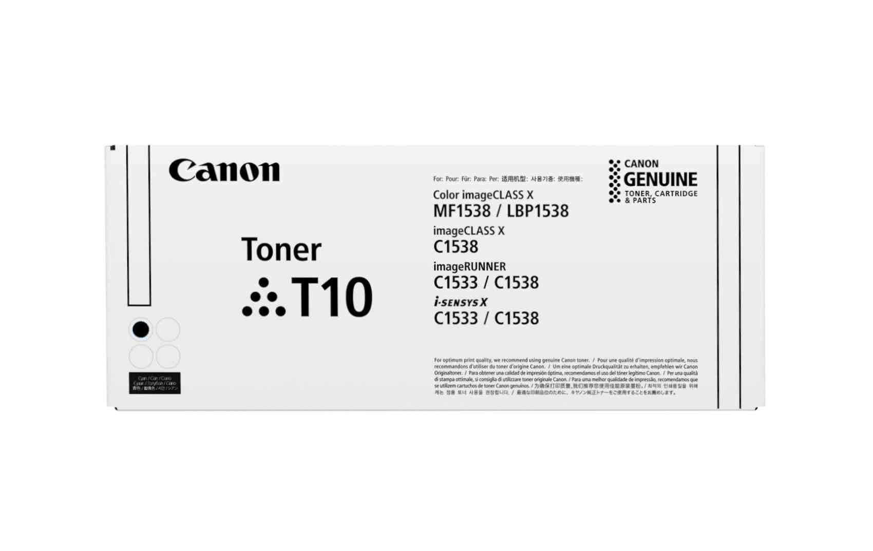 Canon T10 Toner Cartridge 1 Pc(S) Original Black , W128280939 (Original Black)