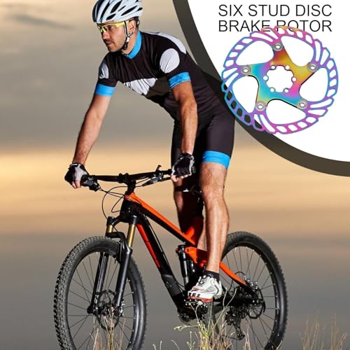Rotor de frein de vélo et disques de frein à disque VTT colorés - 2