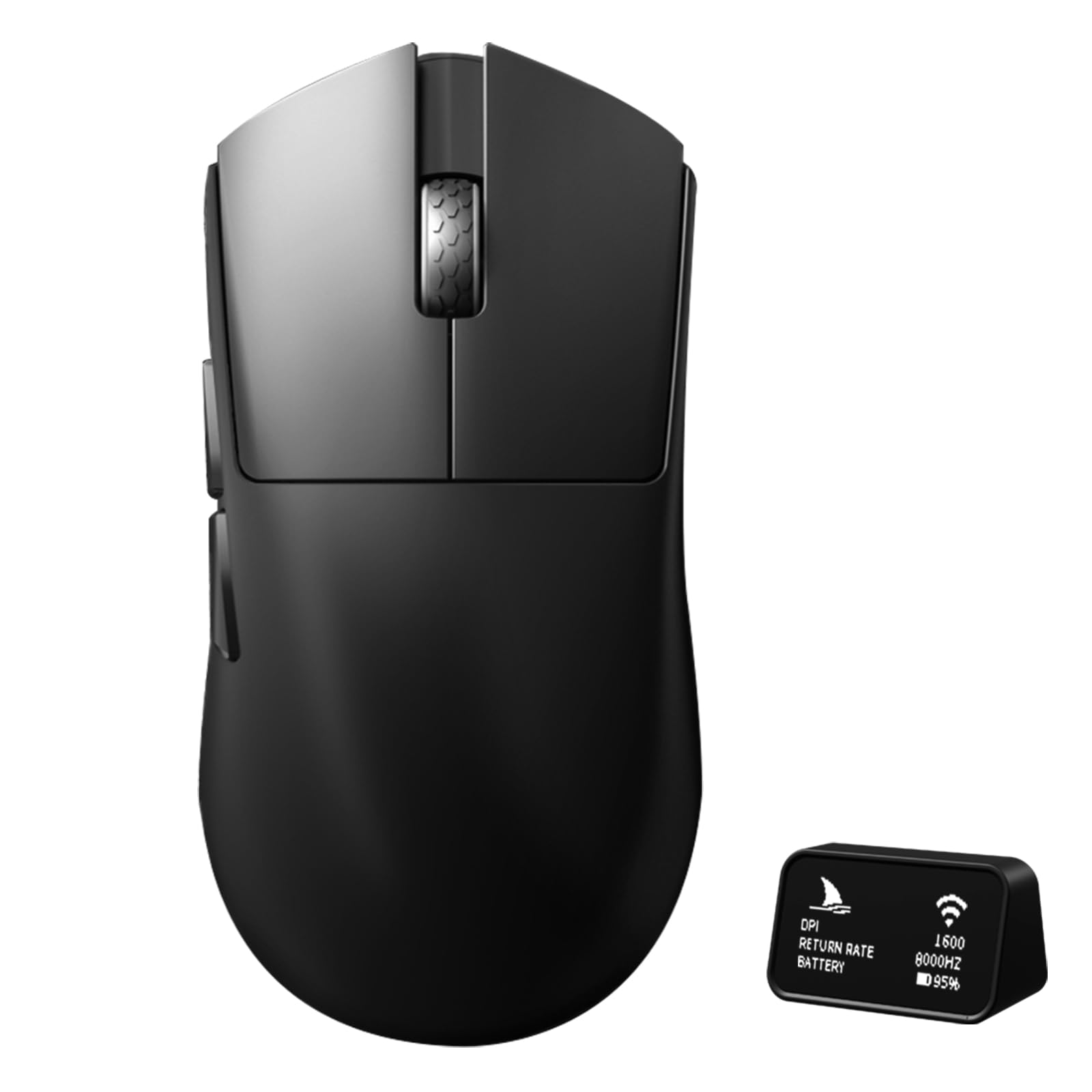 マウス・トラックボール Darmoshark M9 Darmoshark M9 Large Hand Wireless Gaming Mouse,Tri-Mode 8K/USB-C