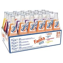 Fanta de Mexico, Variety Pack 12 oz. glass bottles, 24 pk. pack of 6