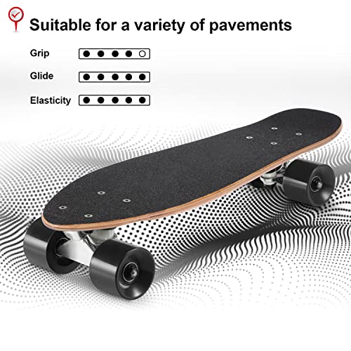 Image of KO-ON Skateboard Complete Skateboards 22 Inch Mini Cruiser Skateboards for Beginners Kids Boys and Girls