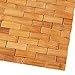 Mind Reader Bath Mat, Shower Mat, Bathtub Mat, Bathroom Accessory, Wood, Rayon from Bamboo, 23.5
