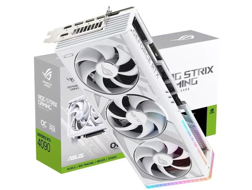 RTX 4090 24GB OC - ROG Strix RTX 4090 OC 24GB Graphics Card (White