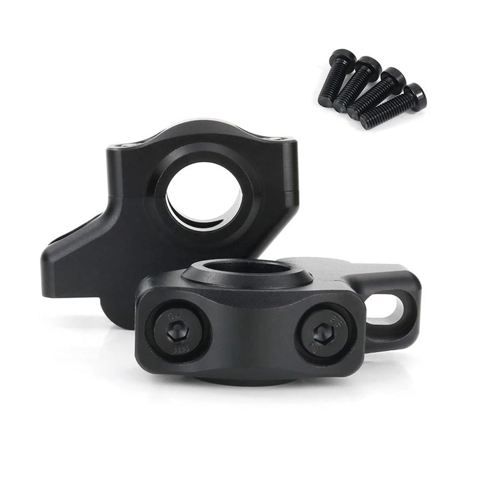 HZBHD Handlebar Risers Motorcycle Handlebar Bar Risers For Suzuki V-Strom 250 VStrom 650 DL650 V-Strom 1000 DL1000 XT Handbar Riser Heighten Clamp(Matte Black)