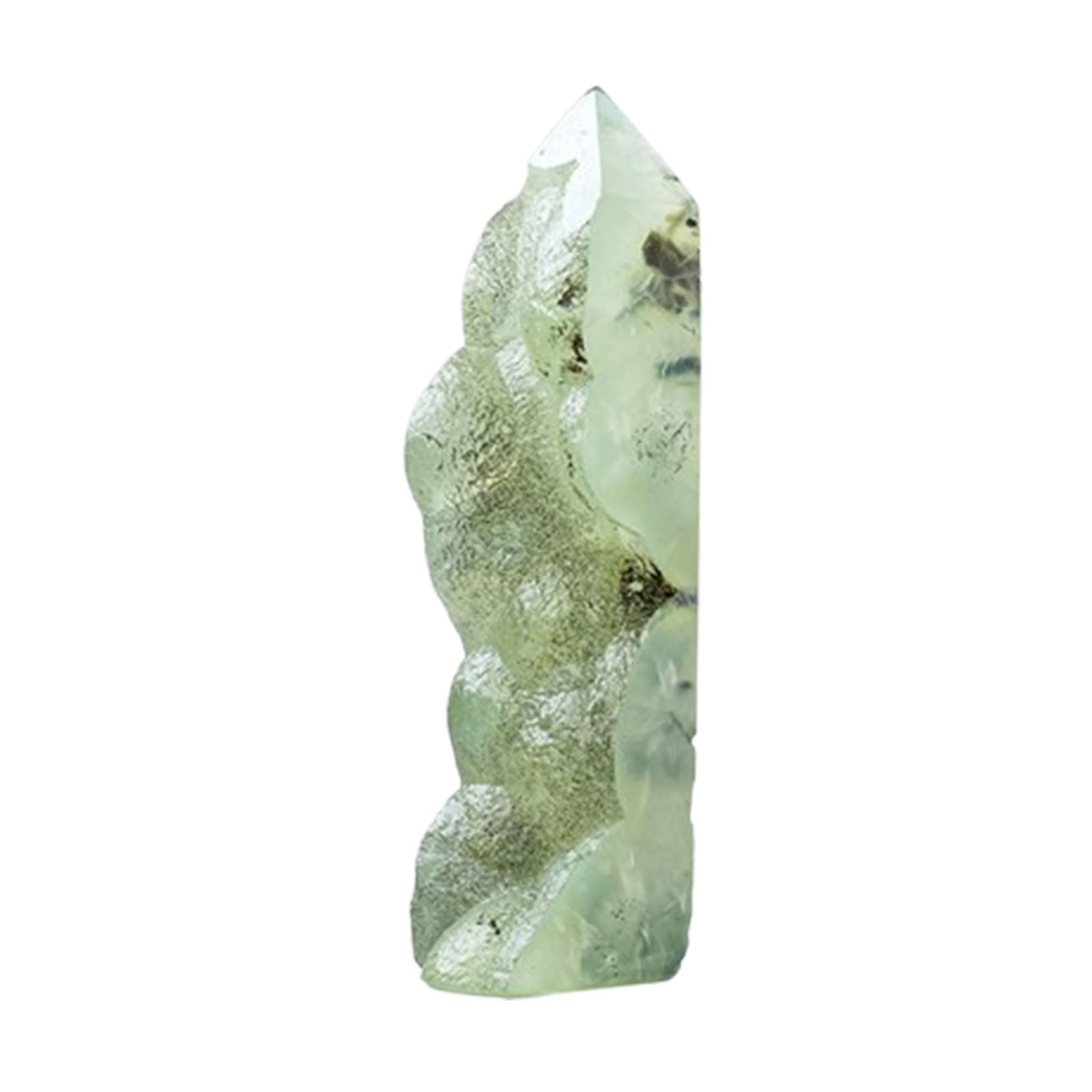 ITCLEYMDZV Crystal Grape Stone Four-Sided Column Raw Mine Tower Home Desktop Decoration Ornaments,100~150g