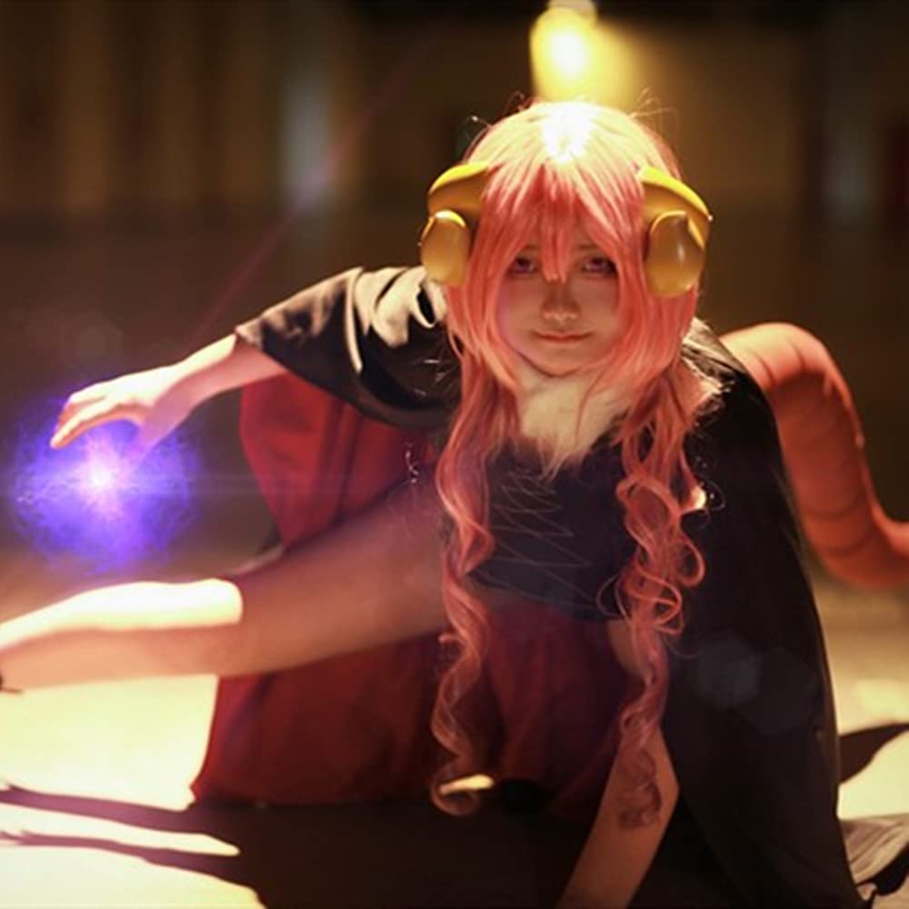 Charous Anime Miss Kobayashi's Dragon Maid Cosplay Iruru Kostüm,Schöne Umhang Anzug Verwendet Für Theme Party Cosplay