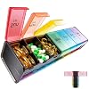 Daviky Extra Large Weekly Pill Organizer 2 Times a Day, XXL Pill Box 7 Day | BPA-Free Daily Medicine Case with AM PM Large Compartments, Jumbo Pill Holder for Fish Oils, Vitamins & Supplements